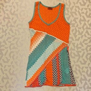 Colorful Knit Missoni Swim Cover Up